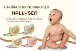 Bí quyết chọn và sử dụng ti ngậm an toàn cho bé: Ti ngậm Hallysen xuất xứ châu Âu có thực sự tốt?