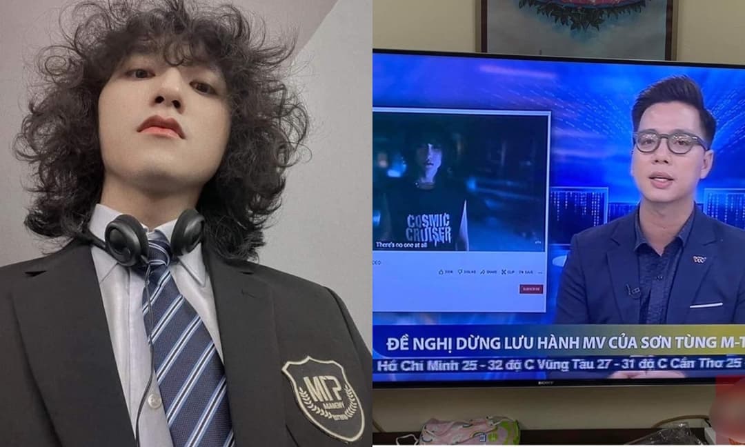 Giữa lúc lùm xùm nổ ra, Sơn Tùng bị VTV réo tên với nội dung: 'Đề nghị dừng lưu hành MV mới!'