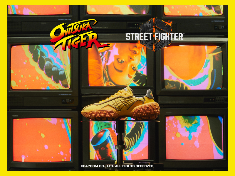 Onitsuka Tiger x Street Fighter: Sáng tạo phong cách chiến đấu riêng biệt như các game thủ
